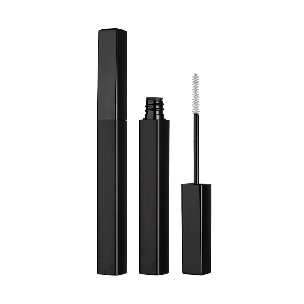 4,5 ml firkantet mat sort lille tyndt rør aluminium mascara rør HM1256