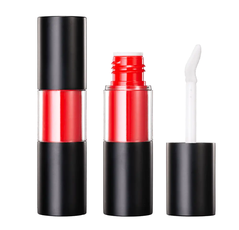 Hvilke typer tomme lipgloss-rør er der?